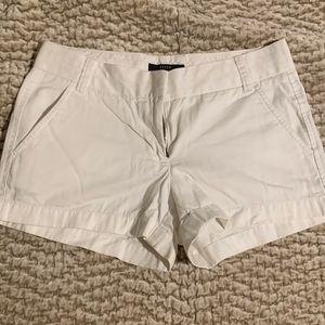 JCrew Chino size 2 white shorts